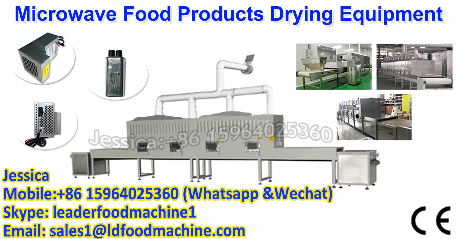 Shandong Leader industrial microwave oven for drying chilli powder
