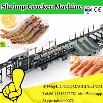 new product stainless steel prawn cracker machine