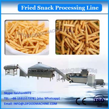 ss304 stainless steel automatic fried potato pellet snacks process line plant