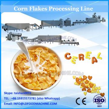 Extruded cereal flake snack food extruding machinery production line Jinan DG machinery