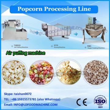 200kg/h caramel continuous coating machine for hot air popcorn