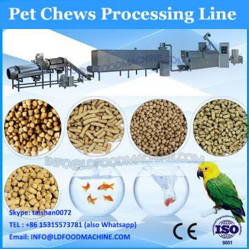 Automatic pet biscuit processing line pet chews extruder