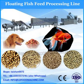 Factory sale full automic fish feed pellet processing line/floating fish feed mill plant/tropical fish food production line