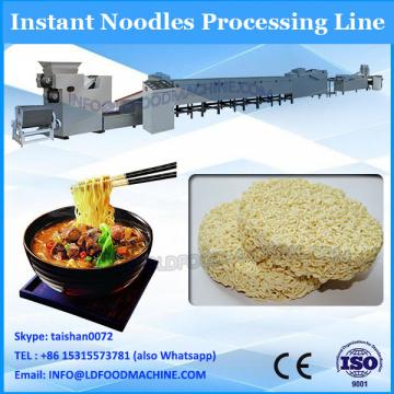 instant noodle production line with square or round shape noodles