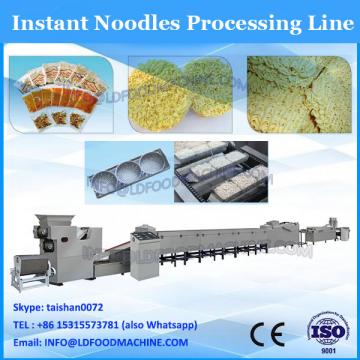 instant noodle production line with square or round shape noodles