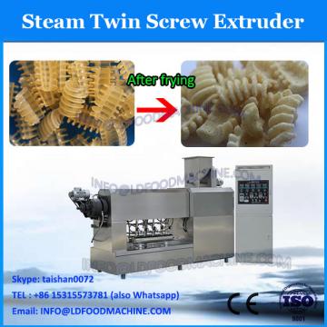 China golden supplier crispy puffed snack twin screw extruder/extruded corn snack production line