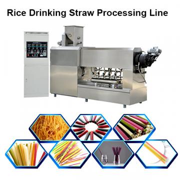 Single Screw Extruder Multi-Function Degradable Straw Rice Straw Pasta Making Machine