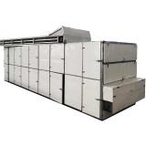 Continuous industrial tunnel drying machine onion/mushroom mesh belt dryer equipment