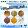  Artificial Instant Nutrition Rice Food Processing line