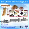 Pet food production line for dog chew, semi moist dog food making machinery, single-screw dog food extruder processing