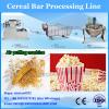 Small factory puffed rice corn wheat granola bar processing line peanut nuts candy rolling cutter machine