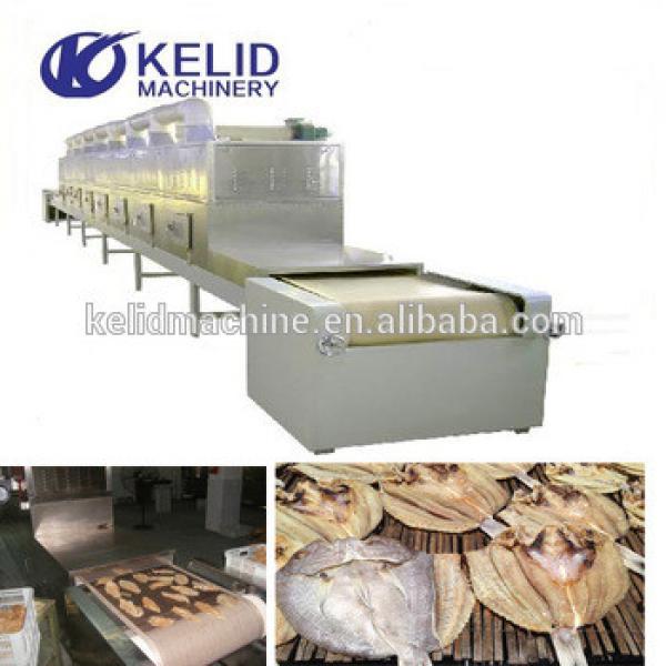 Hot sale Industrial seafood tunnel microwave dryer #5 image