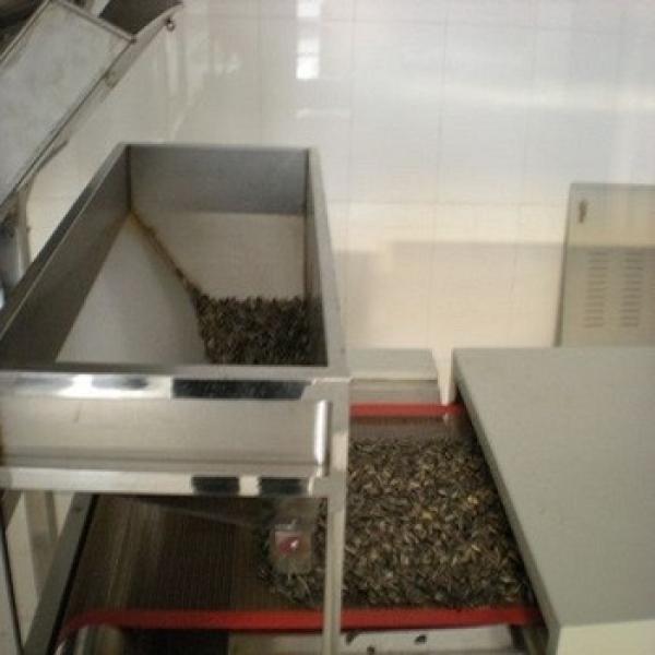 60KW big out put professional microwave tunnel type pistachios nuts roasting equipment #1 image