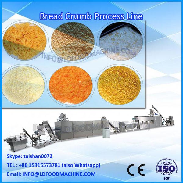 Panko Long Needle KFC Chicken Chips Bread Crumb Extrusion Machinery Production Plant #1 image