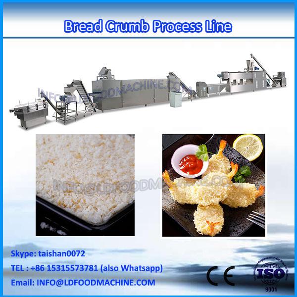 Panko Long Needle KFC Chicken Chips Bread Crumb Extrusion Machinery Production Plant #3 image