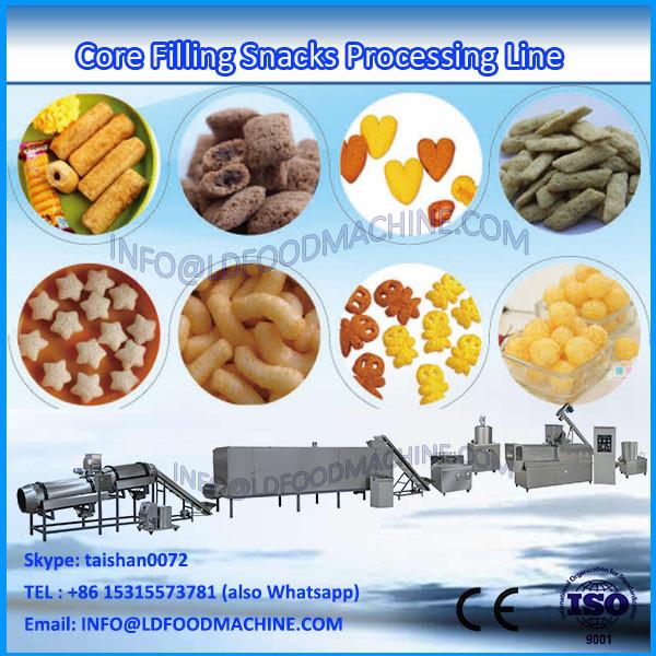 low power consumption Core Filled Cereal/Corn Snacks Food Machine #3 image