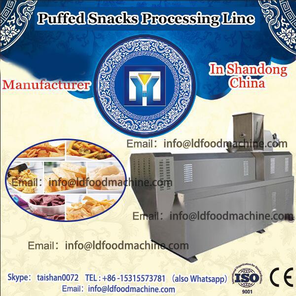 extruded snack production line/puffed snack food processing line/production line/making machine/plants/equipment #2 image