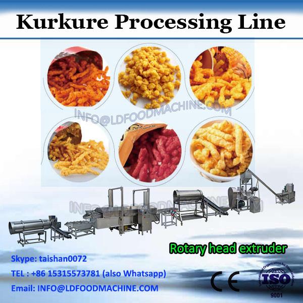 Fried nik naks corn curl kurkure cheetos snack food making machine #1 image
