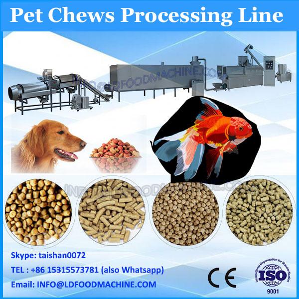 full automatic pet food pellet extruder making machine line/high pressure pet food equipment #1 image