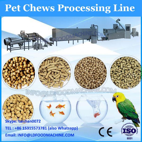 Pet chewing treats snacks food making double screw extruder #3 image