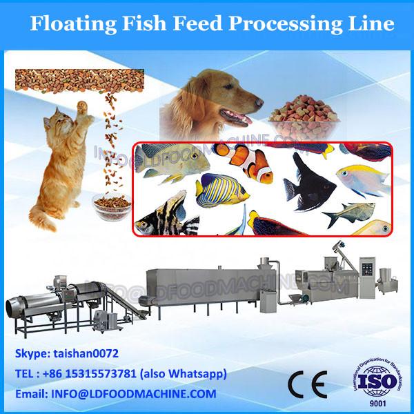 Floating fish food feed pellet field twin screw extruder type making processing line machines #3 image