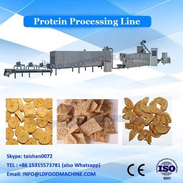 China good soya snacks production making plant meat chunks machine protein line #1 image