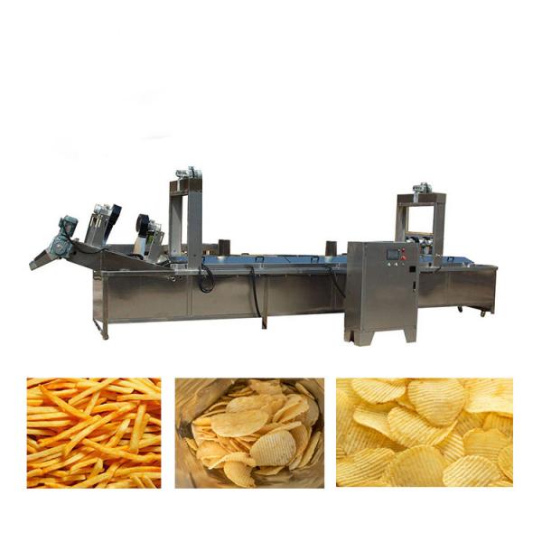 Hot Sale Potato Chips Crisps Making Machine/Frozen French Fries Frying Making Machine #1 image