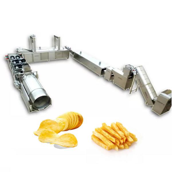 Manufacturing Frying Production Line Machine Fresh French Fries Flakes Stick Fully Automatic Sweet Potato Chips Making Equipment #3 image
